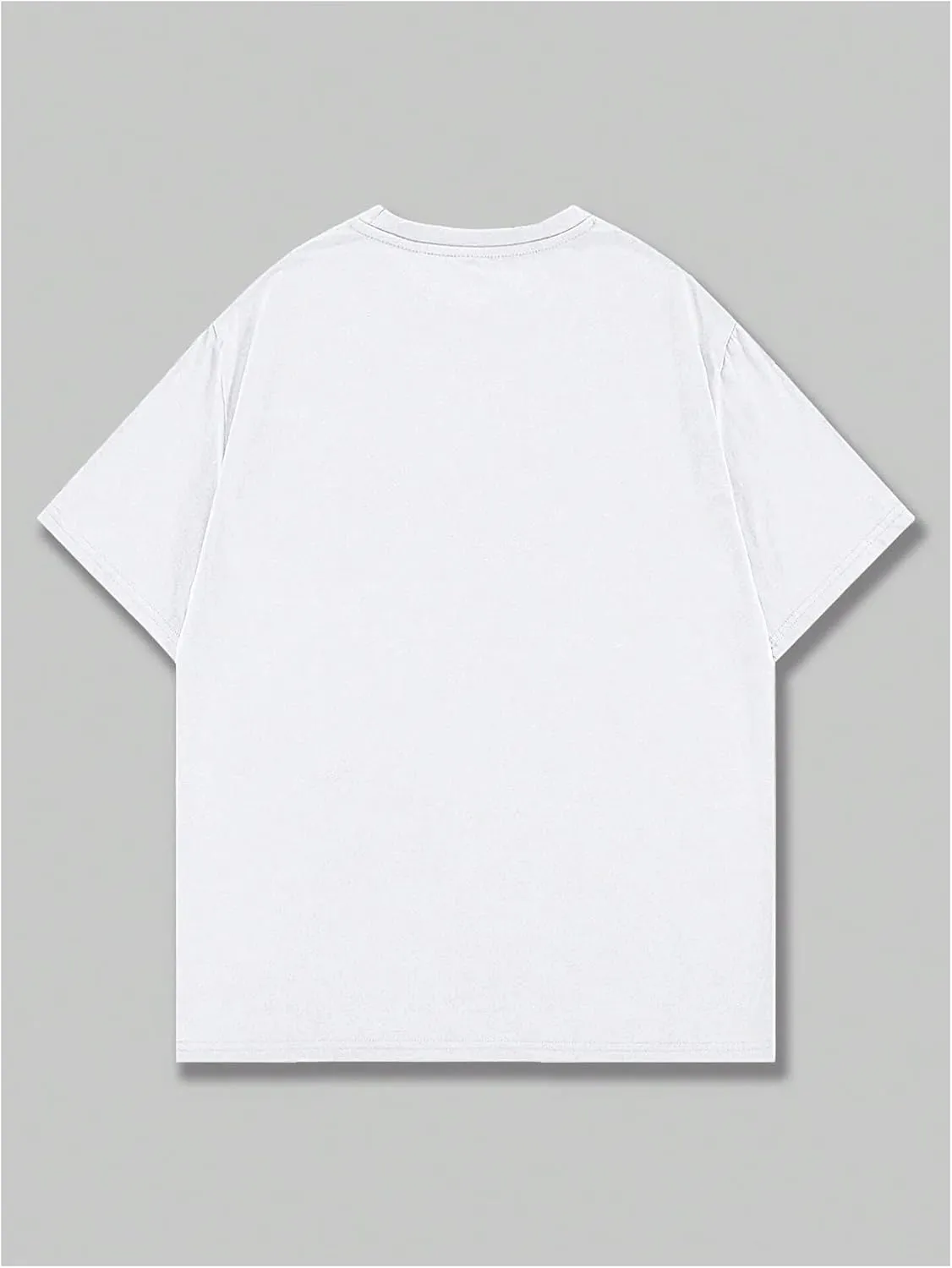 COZYEASE Men's Graphic Tees Letter Print Casual Short Sleeve T Shirts Summer Tops Vintage Tees